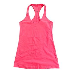 Lululemon pink tank top size 4?